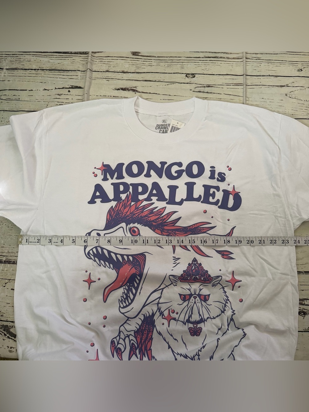 Dungeon Crawler Carl Mongo Is Appalled Graphic T-Shirt — BoxLunch Exclusive - Picture 3 of 4